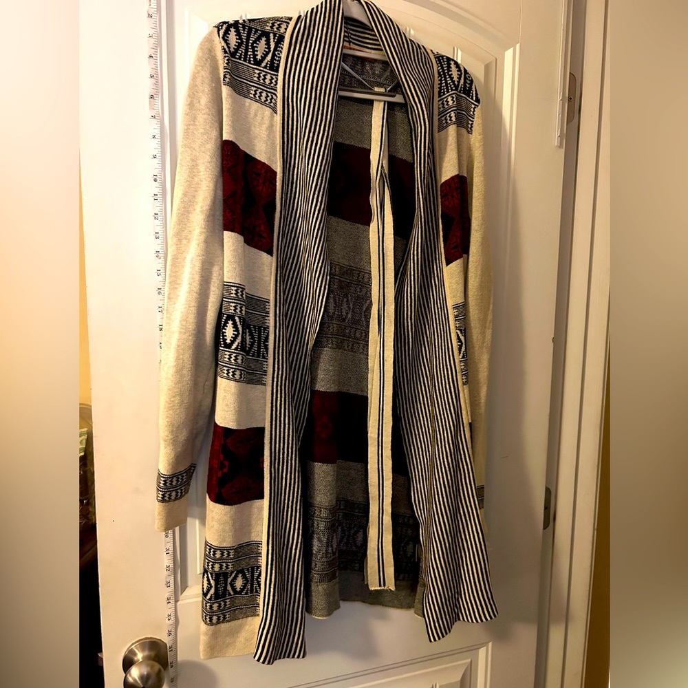 Belldini cardigan with fabric belt ladies med